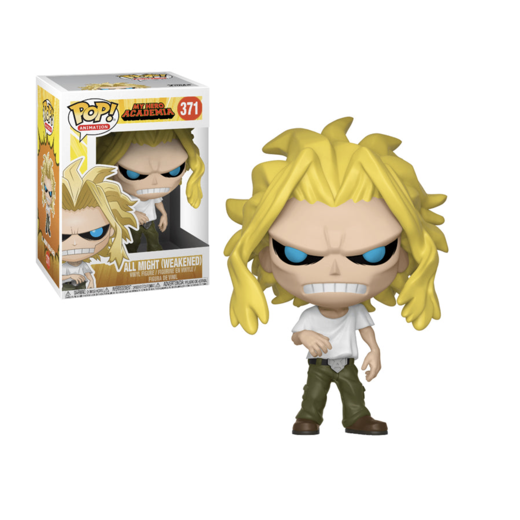 POP! Animation - 371 All Might (Weakened) - My Hero Academia