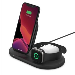 Belkin 3-in-1 7.5W Wireless Charger for iPhone + Apple Watch + AirPods
