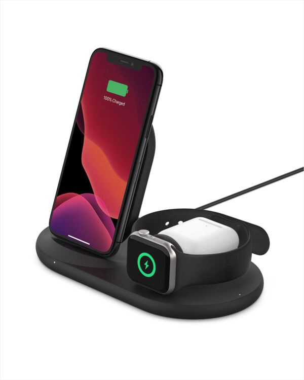 Ex-Demo Belkin 3-in-1 7.5W Wireless Charger for iPhone + Apple Watch + AirPods