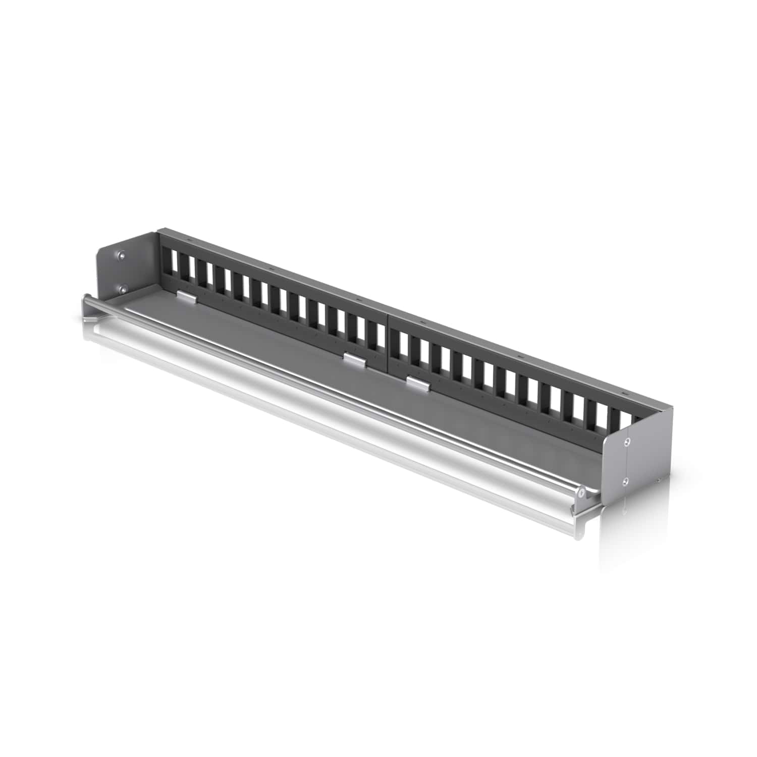 Ubiquiti 24-Port Blank Keystone Patch Panel, Silver, 1U 24-port - Image 4