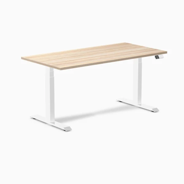 Desky Dual Melamine Sit Stand Desk - Image 2