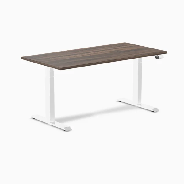 Desky Dual Melamine Sit Stand Desk - Image 3
