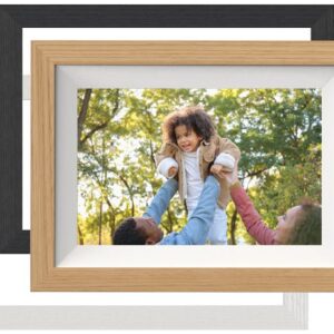 Frameo WiFi Digital Photo Frame 10.1-inch with 3 Interchangeable Frames