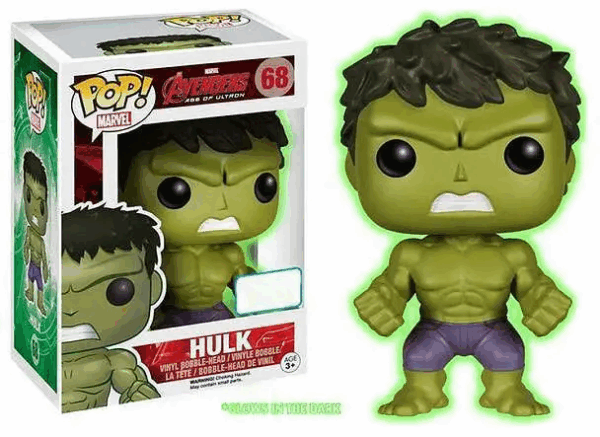 POP! Marvel - 68 Hulk (Glow in the Dark) - Avengers Age of Ultron