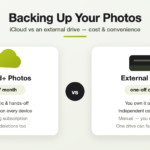 iCloud Photos or an External Drive? Backing Up Your Photos the Smart Way